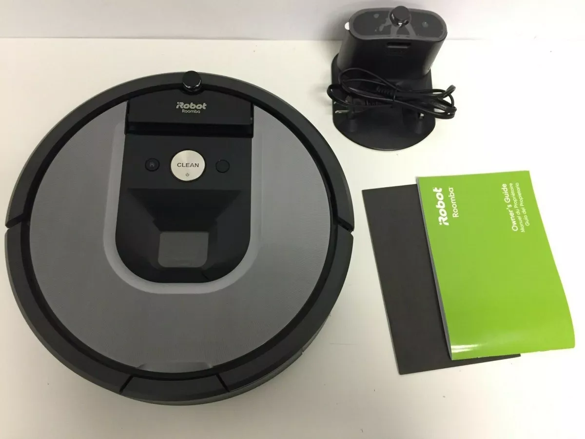 iRobot Roomba 960 Wi-Fi Connected Robot Vacuum Cleaner - Gray | eBay