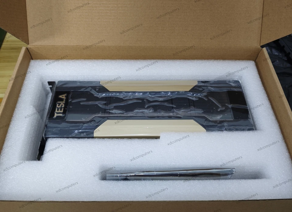 Original Nvidia Tesla V100 16GB GPU PCIE Accelerator Card Machine Learning AI - Image 3 of 4