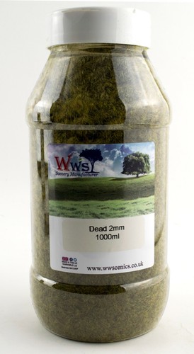 Static Grass Flock 500ml / 1000ml - Choose Your Length Model Railroad WWScenics - Picture 51 of 58
