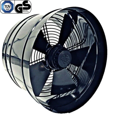 BNG SYSTEMS TURBO Axial Rohrventilator 150 160 200 250 300 350 400 Zu-Abluft Rohrlüfter