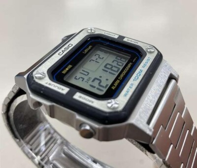 VINTAGE Casio W-770 Battery replaced Quartz Digital Alarm WR