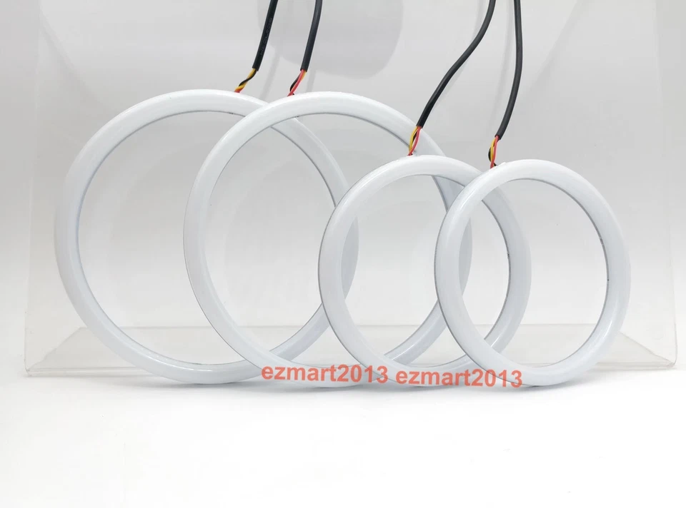 Anillo halo LED algodón Switchback para INFINITI G35 cupé 2006 2007 faro DRL Foto 3 de 4