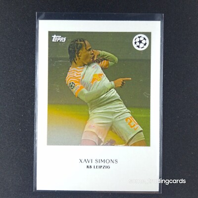 Topps Simplicidad UCC 2023/24 Xavi Simons RB Leipzig Polaroid