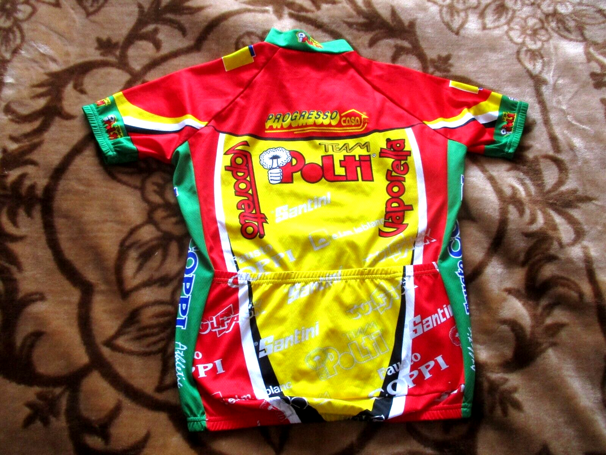 Maillot cycliste SMS Santini équipe Polti taille XL