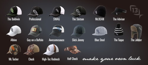 13 Fishing Hats / Headwear - Choose 