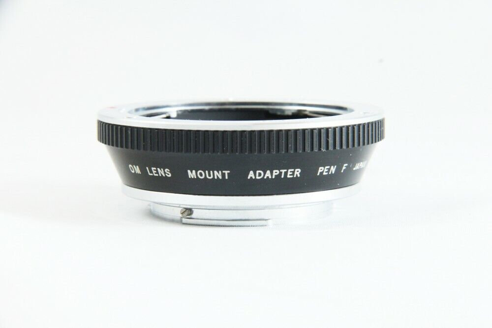 Excellent++ Olympus OM Lens Mount Adapter Pen F Film Camera Excellent++ Olympus OM Lens Mount Adapter Pen F Film Camera