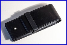 MONTBLANC Astuccio In Pelle Nera Meisterstück F 3 Penne 149 OVERSIZE