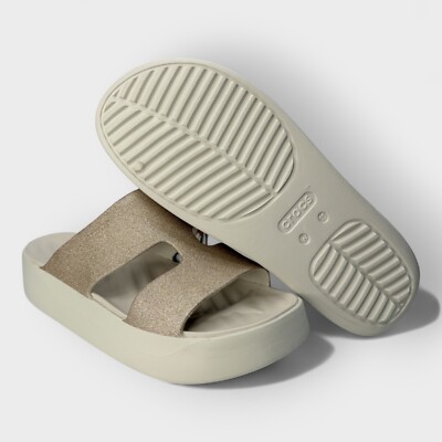 Crocs Getaway Platform Glitter H-Strap 209667-160 Women's