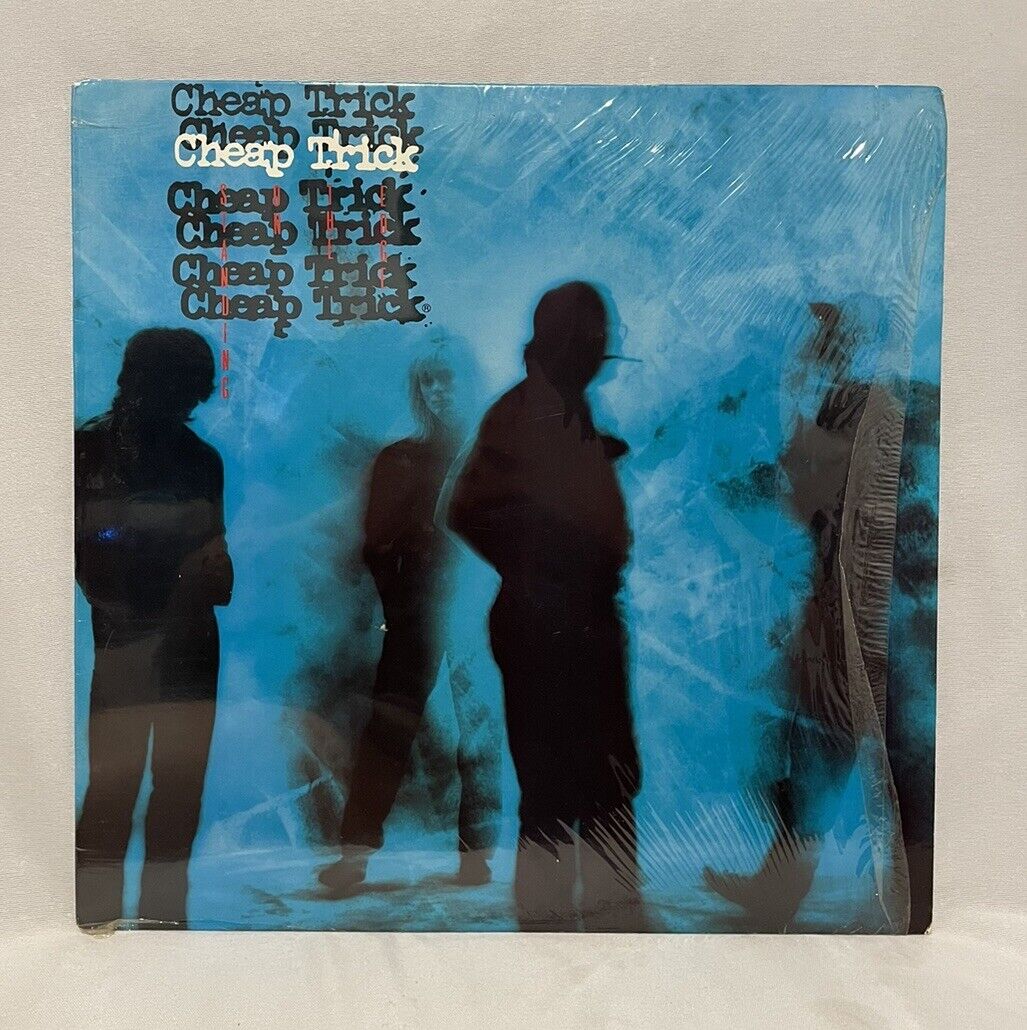 CHEAP TRICK Standing on the Edge 1985 vinyl Record LP Promo FE 39592 - SHRINK EX
