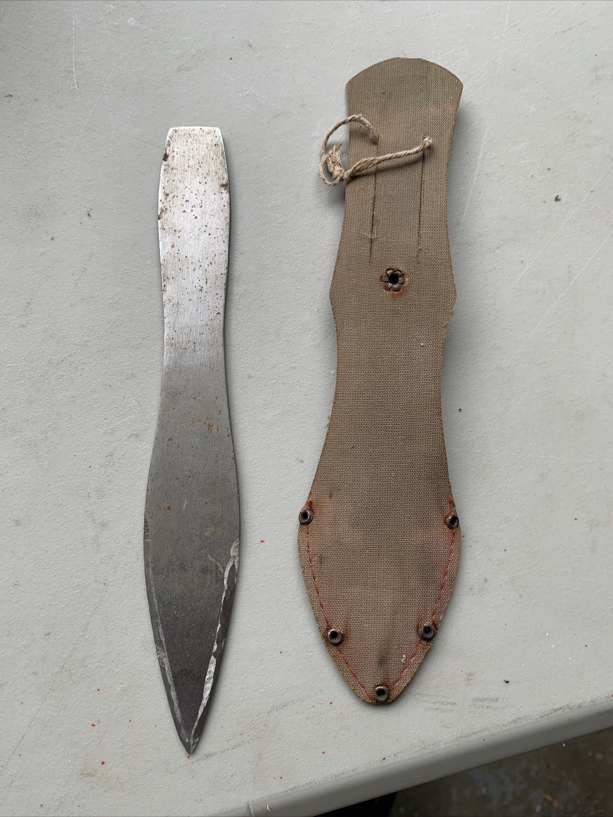 Vintage throwing knife eBay