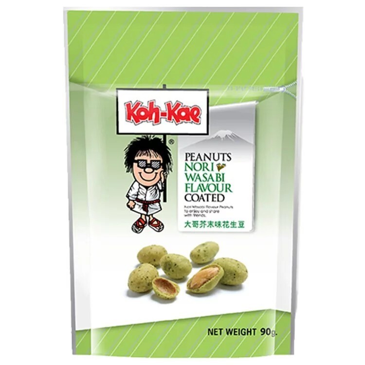 6×( KOH-KAE) Peanuts snack- Wasabi flavour 90g each