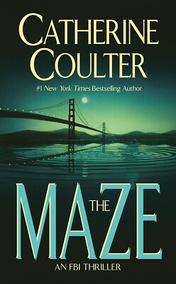 The MAZE Catherine Coulter An FBI Thriller 1997 1st Ed. ISBN 9780399142642 NICE!