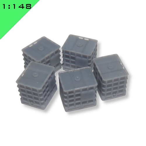 IBC Tank 1000l Container 1:32, 1:43, 1;50, 1:76, 1:148 Scale O, OO N gauge model - Picture 38 of 41