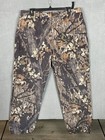 Vtg Woolrich Pants Mens XL Camouflage Mossy Oak Break Up Saddle Cloth Hunting