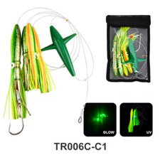 Octopus Squid Skirts Fishing Bait Marlin Tuna Trolling Lures Saltwater Big Game
