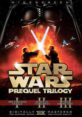 Star Wars Prequel Trilogy (DVD, 2008, 6-Disc Set, Checkpoint