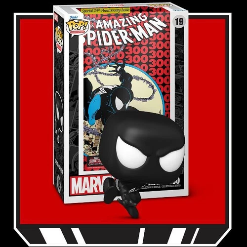 Funko Pop! Comic Cover #19: The Amazing Spiderman #300 Venom Symbiote PRE ORDER
