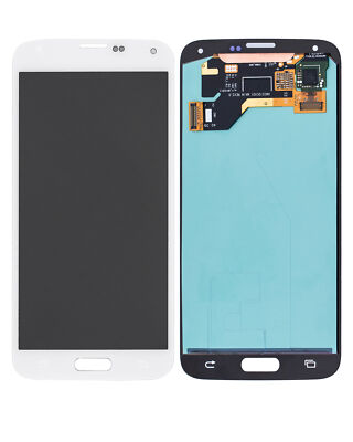 Replacement OLED Assembly Without Frame Compatible For Samsung Galaxy S5 White
