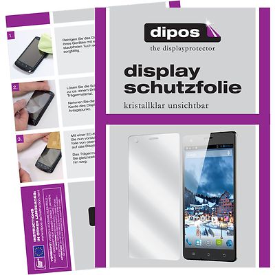 2x Schutzfolie für Cubot S350 klar Displayschutzfolie Folie dipos Displayfolie
