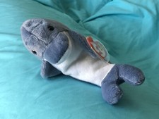 TY Echo 1996 Beanie Babies 5th Gen Hang 6th Gen Tush *MINT* PE pellets