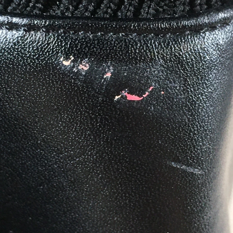 Botas Calcetín Cape Robbin Mujer 8.5M Estrella Sobre la Rodilla Negro Tela Tacones Cómodas Foto 4 de 4