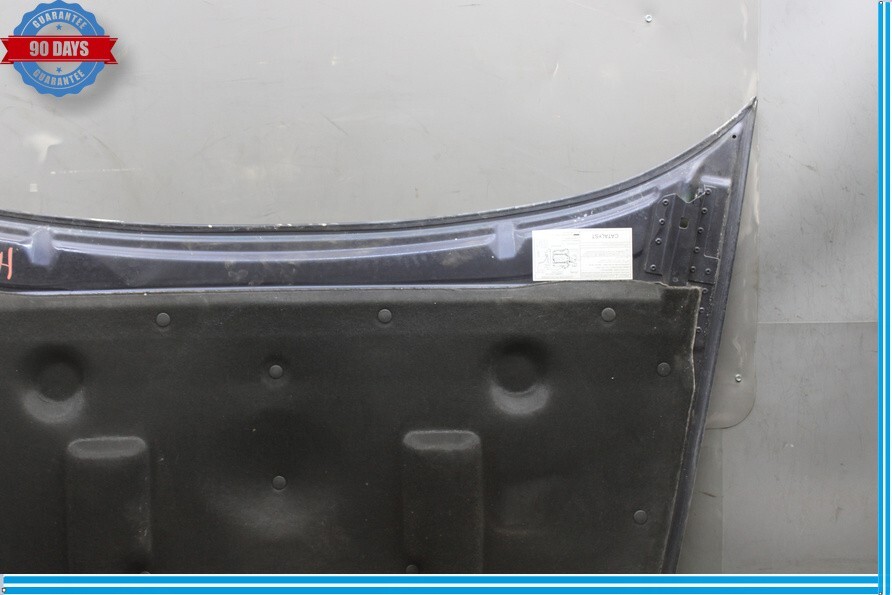 03-13 Maserati Quattroporte M139 Hood Bonnet Cover Panel Assembly Black Oem