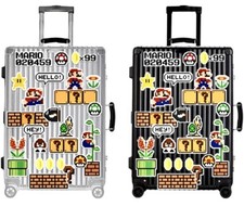 Super Mario Stickers, Suitcase Stickers, Snowboarding Stickers,set of 23