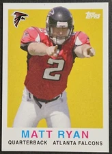2008 Topps Turn Back The Clock #1 Matt Ryan RC Boston College Atlanta Falcons