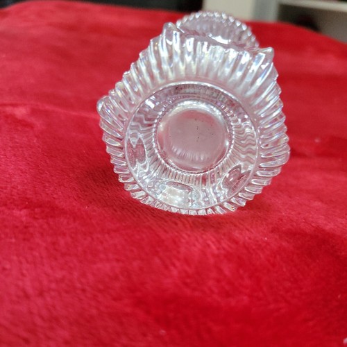 Fostoria Melissa Clear Flower Bud Vase 4.75" #2908 Lead Crystal - Picture 5 of 5