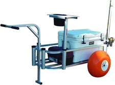 Fish-N-Mate 310 Lg Cart with Poly Wheels (No Front Wheel) by Angler's