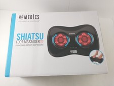 Homedics SHIATSU FOOT MASSAGER Deep Spinning Massage With Heat FMS-100H New