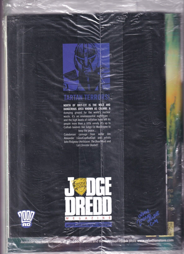 JUDGE DREDD MAGAZINE #352 OCT. 2014 NEW WITH SUPPLEMENTAL ISSUE CALHAB JUSTICE - Picture 2 of 3