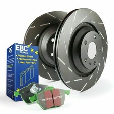 EBC S2 Kits Greenstuff 2000 and USR Rotors for 99-09 Honda S2000 S2KF1079