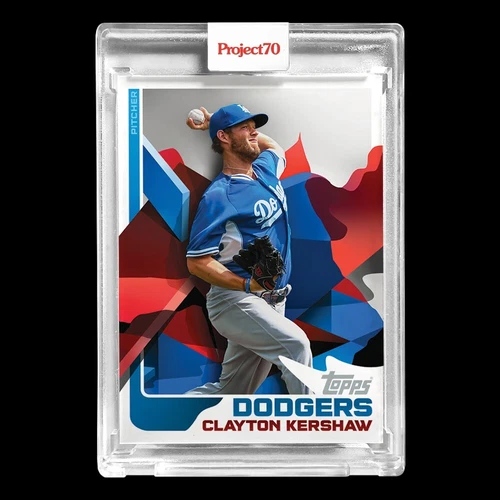 Topps Project 70 Card 37 - Clayton Kershaw by Mikael B - PR 2548!