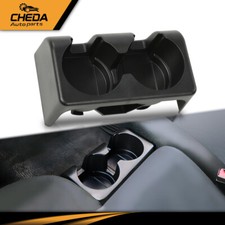 Front Rear Bench Seat Dual Cup Holder Insert Fit For Chevy Colorado Gmc Canyon
