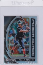 2020 PRIZMS SILVER RC AUSTIN HENDRICK REDS POWER SURGE PRIZM DRAFT E6456