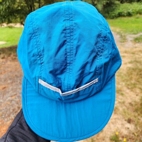 Lands End Hat Adult Unisex One Size Blue Nylon Baseball Cap Hiking Camp Gorpcore - Picture 4 of 12