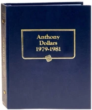 Whitman Album 9149 Will Hold a Set of SBA Dollars 1979-1981    Brand New