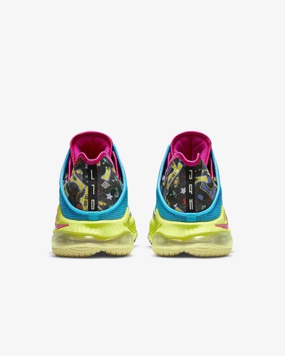 Nike LeBron 19 Low Size 12 Basketball Shoe - LeBronival Blue - Picture 5 of 16