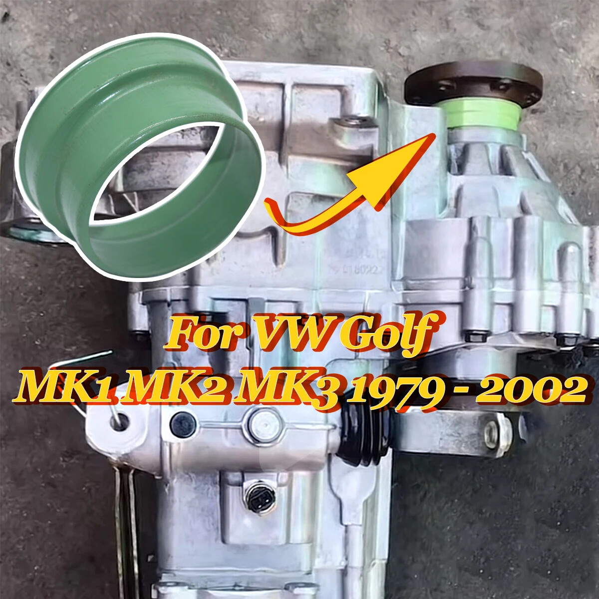 5Speed Manual Drive shaft Axle Flange Sleeve For VW Golf MK1 MK2