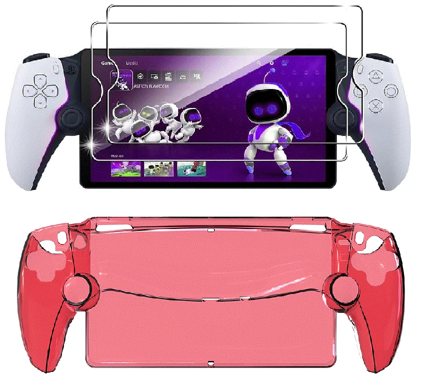 Clear Case & Screen Protector for PS5 Playstation Portal Handheld Remote Player - Image 4 of 4