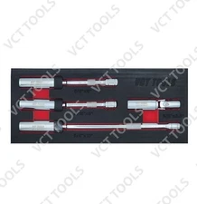 VCT 4Pc Magnetic Spark Plug Swivel Socket Set 3/8" Dr. For 5/8" and 9/16" Sizes