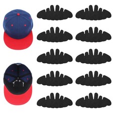10Pcs Baseball Caps Inserts, Washable Hat Felt Shapers Hat Sweat Liner Cap Inser