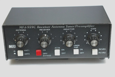 MFJ-959C Receiver Antenna Tuner - Excellent Condition - WORKS