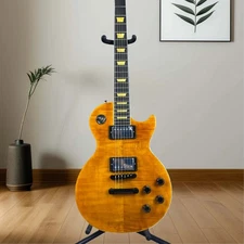High Quality Yellow Fretboard Standard Electric Guitar Ships from USA
