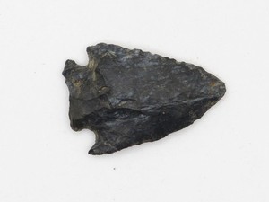 AUTHENTIC INDIAN ARROWHEAD 1½" PROJECTILE CACHE BLADE COSHOCTON OHIO *