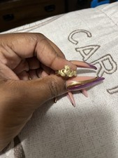 10K Yellow Gold Claddagh Ring Size 7 2grams