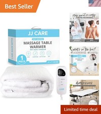 Detachable Cord 31"x71" Massage Table Heating Pad with Auto Overheat Protection