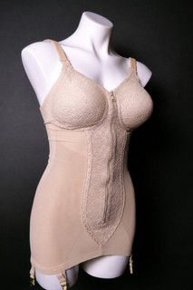 Vintage 1980s Grenier 3650 36D Lace Front Zip All in One Girdle Canada