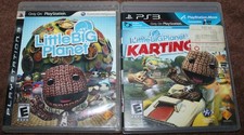 PLAYSTATION 2 PS3 LITTLE BIG PLANET & LITTLE BIG PLANET KARTING